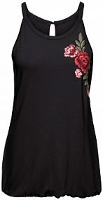 Top z haftem  damski Bonprix