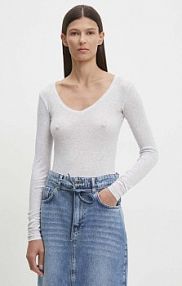 Longsleeve American vintage  szary damski MAS02DH24