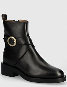 Botki na obcasie Boss  czarne 50523457.001