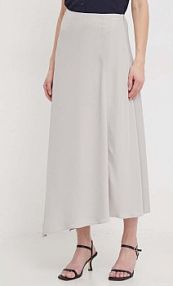 Spódnica midi Calvin Klein  szara K20K206845