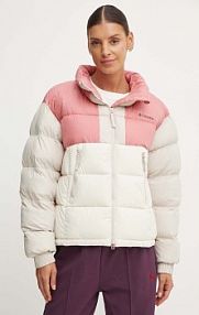 Kurtka puchowa Columbia  beżowa damska 2051361