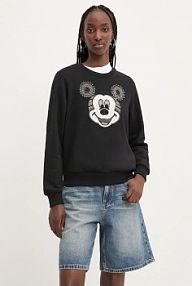 Bluza przez głowę Desigual  czarna 24WWSK10