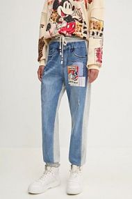 Spodnie dresowe Desigual  szare damskie 24WWDD89