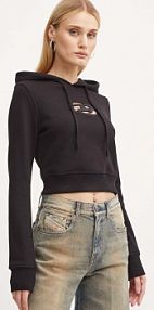 Bluza przez głowę Diesel  czarna A15714.0GRAC