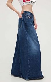 Spódnica maxi Diesel  niebieska A10716.09I27