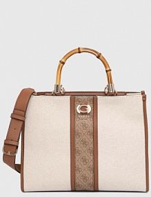 Torebka shopperka Guess  brązowa HWAG93.37220