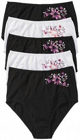 Figi z wysoką talią (5 par)  Bonprix