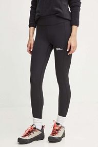 Legginsy Jack Wolfskin  czarne damskie 1508901