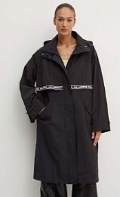 Kurtka przejściowa Karl Lagerfeld  czarna damska 245W1502