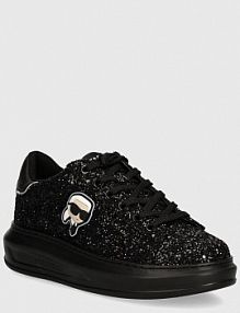 Sneakersy Karl Lagerfeld  czarne damskie KL62573N.G0X