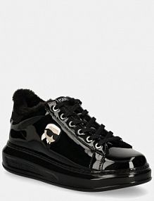 Sneakersy Karl Lagerfeld  czarne damskie KL62531S.1BP