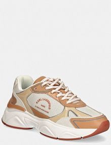 Sneakersy Karl Lagerfeld  beżowe damskie KL65638.4TP