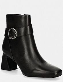 Botki na obcasie Karl Lagerfeld  czarne KL31444.000
