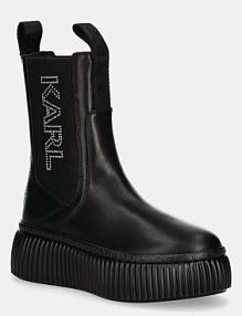 Sztyblety Karl Lagerfeld czarne damskie KL42343.000