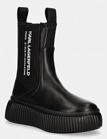 Sztyblety Karl Lagerfeld  czarne damskie KL42344.000