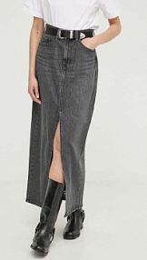 Spódnica maxi Levi's  szara A7512