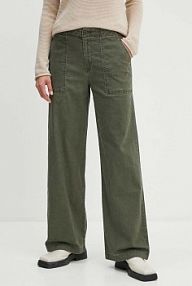 Spodnie eleganckie Levi's  zielone damskie A8693