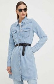 Sukienka mini Levi's  niebieska A7565