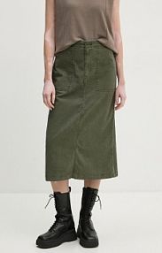 Spódnica midi Levi's  zielona A8696