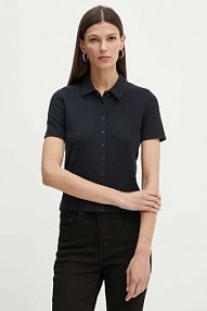 Koszulka polo Levi's  czarna damska A9342
