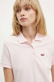 Koszulka polo Levi's  różowa damska 52599