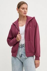 Bluza rozpinana Levi's  bordowy damska A5945