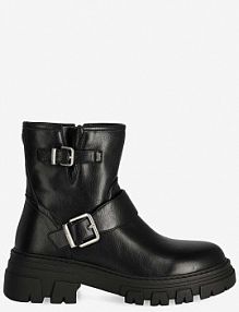 Botki na obcasie Mexx  czarne MITY1702743W