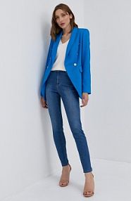 Jeansy Morgan  niebieskie damskie PAM