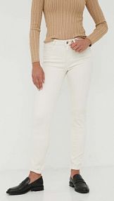 Jeansy Morgan  beżowe damskie PRETTY1.IVOIR