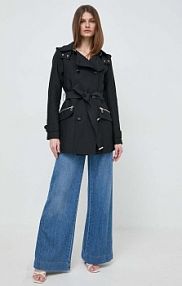 Płaszcz Morgan  czarny damski GLADIA.NOIR