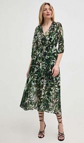 Sukienka midi Morgan  zielona RIMPA.F.MULTI