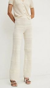 Spodnie dresowe Morgan  beżowe damskie PALMA