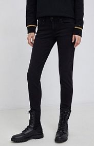 Jeansy Pepe Jeans  czarne damskie PL204174S98.0