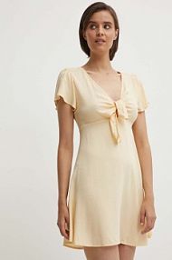 Sukienka mini Pepe Jeans  pomarańczowa PL953568