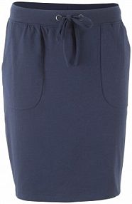 Spódnica z bawełny organicznej ze stretchem  Bonprix