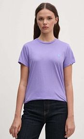 T-shirt Polo Ralph Lauren  fioletowy damski 211898698