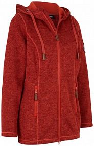 Bluza rozpinana z polaru, z kapturem  damska Bonprix