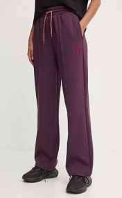 Spodnie dresowe Puma  bordowy damskie 626638