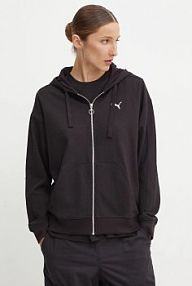 Bluza rozpinana Puma  czarna damska 681631