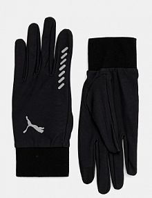 Rękawiczki Puma  czarne damskie 42004