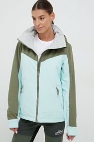 Kurtka narciarska Roxy  zielona ERJTJ03362