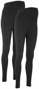 Legginsy ciążowe z bawełny organicznej  (2 pary)  damskie Bonprix