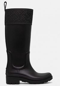 Kalosze Tommy Hilfiger  czarne damskie FW0FW08161