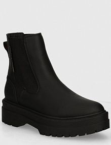 Sztyblety Tommy Hilfiger czarne damskie FW0FW08162