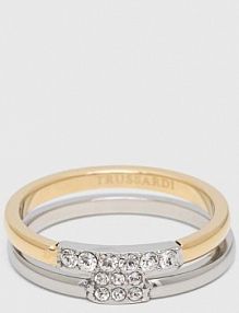 Pierścionek Trussardi  złoty TJAXC410