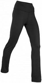 Modelujące spodnie sportowe z kieszenią i  poszerzanymi nogawkami  damskie Bonprix