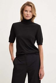 Golf United Colors of Benetton  czarny damski 1035D2036