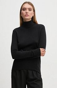 Golf United Colors of Benetton  czarny damski 1002D2348