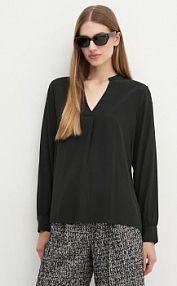 Bluzka United Colors of Benetton  czarna damska 59WJDQ097