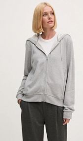 Bluza rozpinana United Colors of Benetton  szara damska 3J68D500J